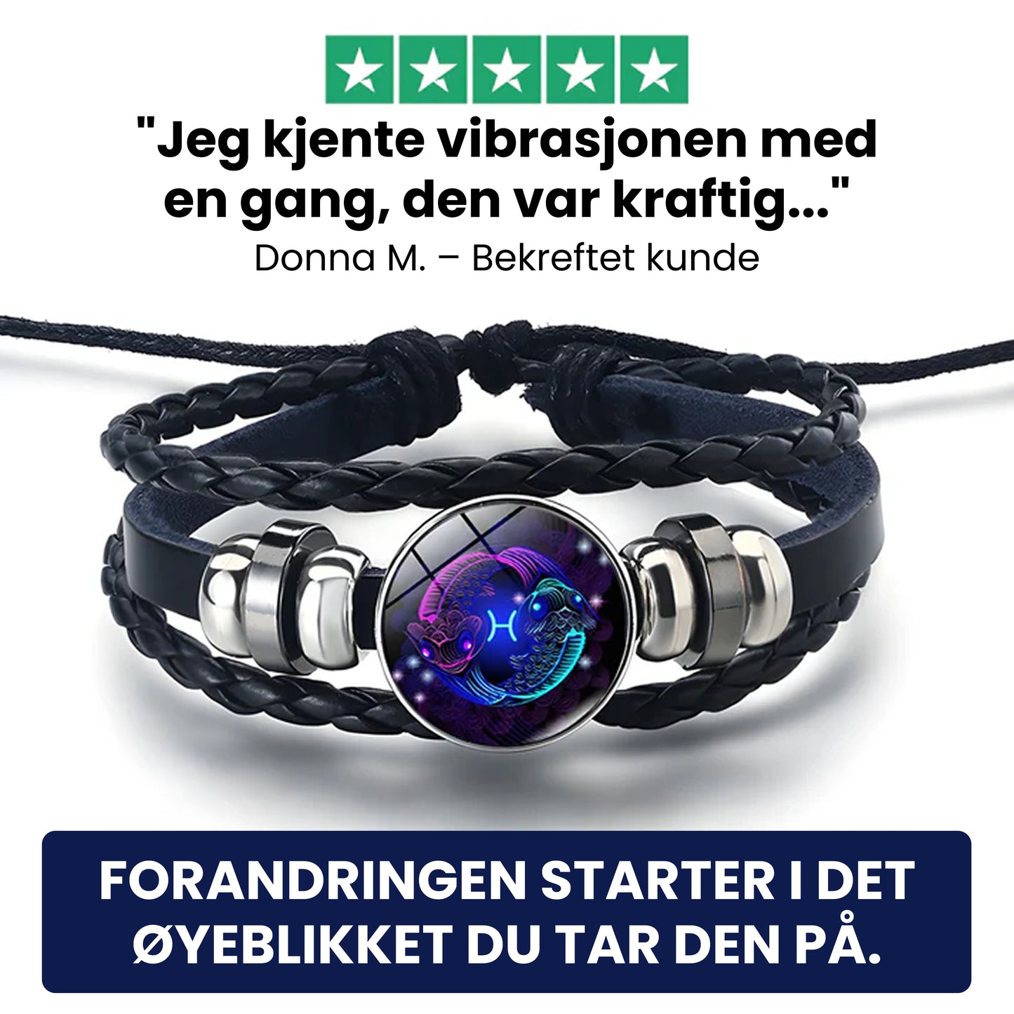 Fiskenes Spirit Armbånd